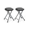 Portable Folding Stool with Built-in Handle for Traveling