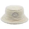 Cute Sherpa Bucket Hat Women Warm Plush Furry Fleece Fisherman Bucket Hat Chunky Fishing Cap