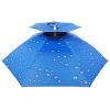 Women Men Folding Sun Rain Cap for Fishing Camping Hiking